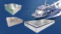 Пластина из алюминиевого сплава 6082 используемая в деталях высокоскоростных лод